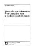Tapa de Western Europe in transition