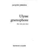 Tapa de Ulysse gramophone ; Deux mots pour Joyce