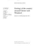 Tapa de Geology of the country around Chester and Winsford