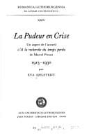 Tapa de La pudeur en crise