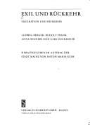 Tapa de Exil und Rückkehr