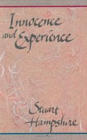 Tapa de Innocence and experience