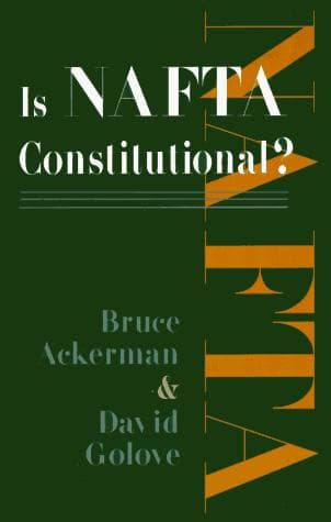Tapa de Is NAFTA constitutional?