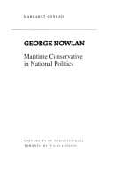 Tapa de George Nowlan, maritime conservative in national politics