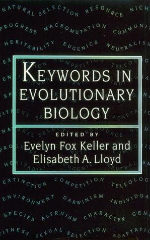 Tapa de Keywords in evolutionary biology
