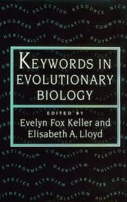 Tapa de Keywords in evolutionary biology