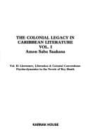 Tapa de The colonial legacy in Caribbean literature