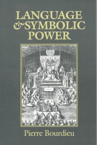 Tapa de Language and Symbolic Power