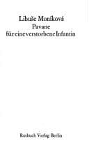 Tapa de Pavane für eine verstorbene Infantin