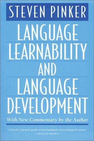 Tapa de Language learnability and language development