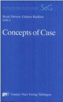 Tapa de Concepts of case
