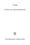 Tapa de Literatur und Modernität