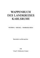Tapa de Wappenbuch des Landkreises Karlsruhe