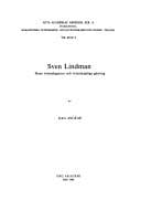 Tapa de Sven Lindman