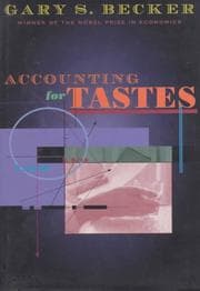 Tapa de Accounting for tastes