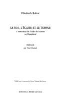 Tapa de Le roi, l'église et le temple
