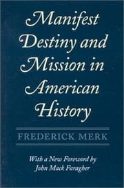 Tapa de Manifest destiny and mission in American history