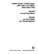 Tapa de Abschied von der Postmoderne