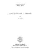 Tapa de Victorian languages, a late survey