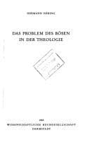 Tapa de Das Problem des Bösen in der Theologie