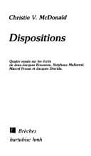 Tapa de Dispositions