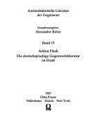 Tapa de Die deutschsprachige Gegenwartsliteratur im Elsass