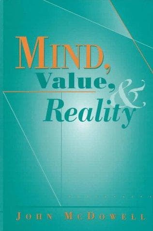 Tapa de Mind, value, and reality
