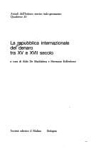 Tapa de La Repubblica internazionale del denaro tra XV e XVII secolo