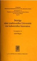 Tapa de Beiträge einer traditionellen Universität zur industriellen Innovation