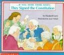 Tapa de --if you were there when they signed the Constitution