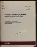 Tapa de Change in the status of women across generations in Asia