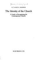Tapa de The identity of the church