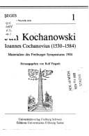 Tapa de Jan Kochanowski =