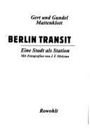 Tapa de Berlin Transit