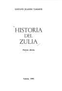 Tapa de Historia del Zulia