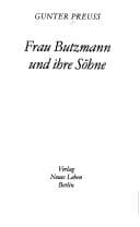 Tapa de Frau Butzmann und ihre Söhne