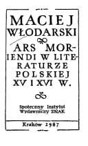 Tapa de Ars moriendi w literaturze polskiej XV i XVI w