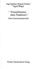 Tapa de Frauenliteratur ohne Tradition?