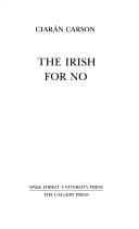 Tapa de The Irish for no