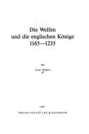 Tapa de Die Welfen und die englischen Könige, 1165-1235