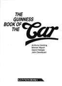 Tapa de The Guinness book of the car