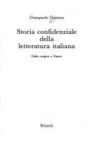 Tapa de Storia confidenziale della letteratura italiana