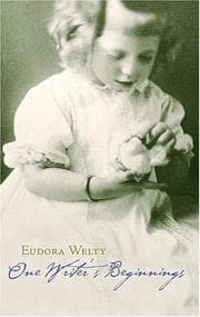 Tapa de One Writer's Beginnings (The William E. Massey Sr. Lectures in the History of American Civilization)