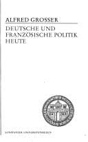 Tapa de Deutsche und französische Politik heute