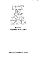 Tapa de Not in my own land
