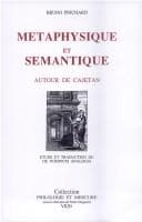 Tapa de Métaphysique et sémantique