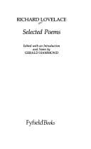 Tapa de Selected poems