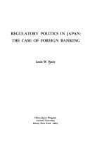 Tapa de Regulatory politics in Japan