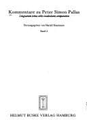 Tapa de Wissenschaftsgeschichtliche Beiträge zur Erforschung indogermanischer, finnisch-ugrischer und kaukasischer Sprachen bei Pallas