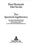 Tapa de Zur Spanienkriegsliteratur